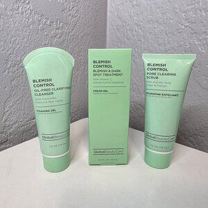 Global Beauty Care Blemish Control 3pc Acne Skincare Set NEW